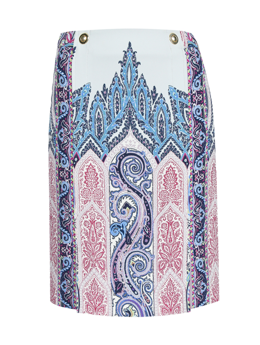 Etro Юбка-мини с узором