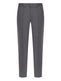 LARDINI Брюки из шерсти прямого кроя