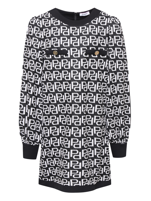 PINKO Платье с длинным рукавом из вискозы