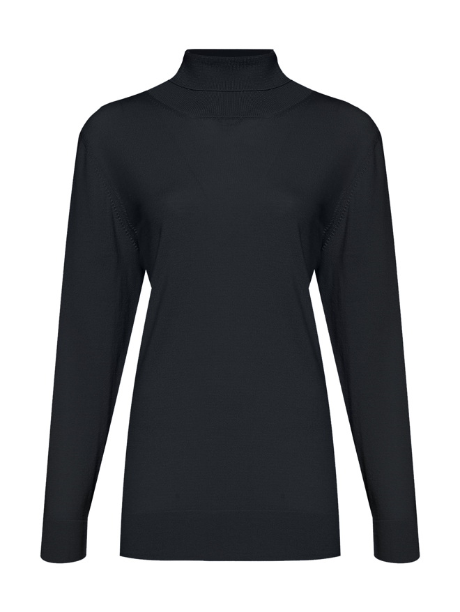 Marina Rinaldi Водолазка из шерсти мелкой вязки