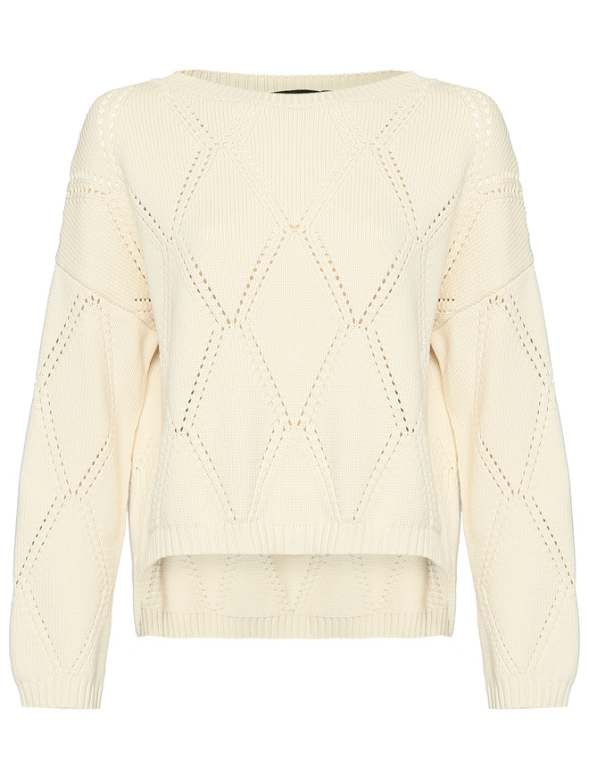 Weekend Max Mara Джемпер с удлиненной спинкой
