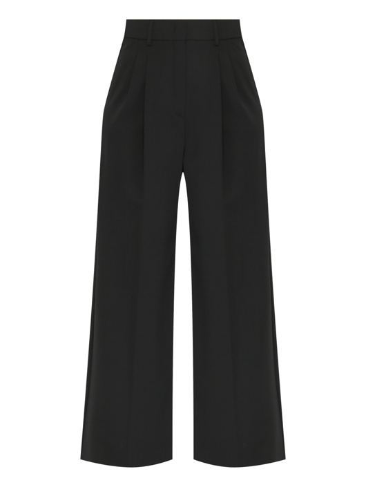 Weekend Max Mara Брюки широкого кроя с защипами