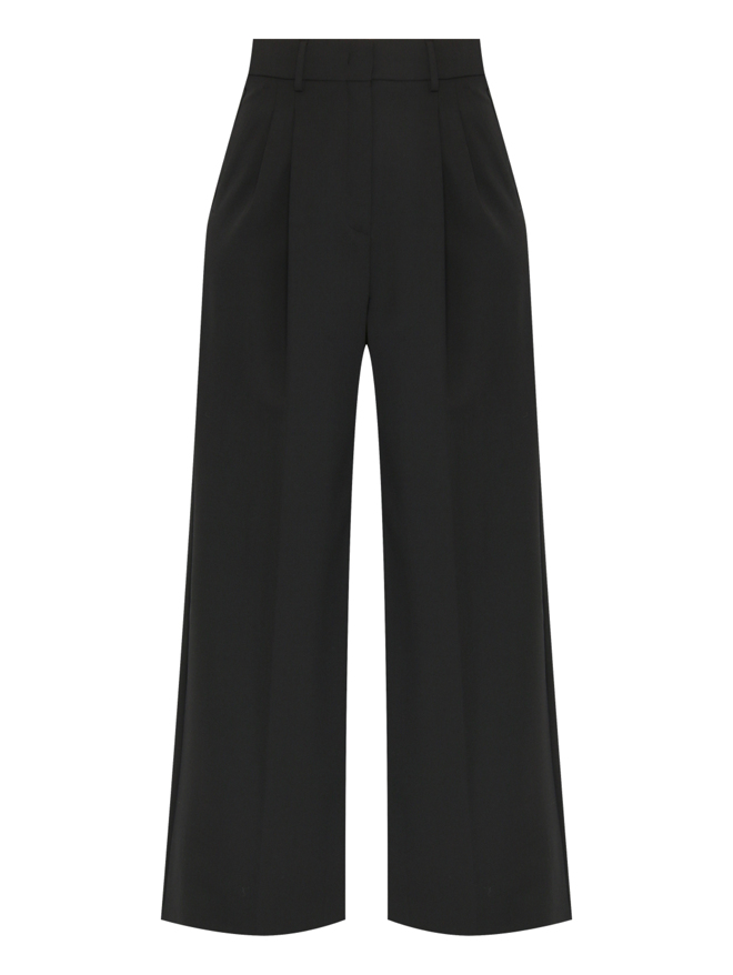 Weekend Max Mara Брюки широкого кроя с защипами