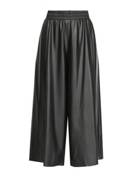 Weekend Max Mara Широкие брюки из экокожи