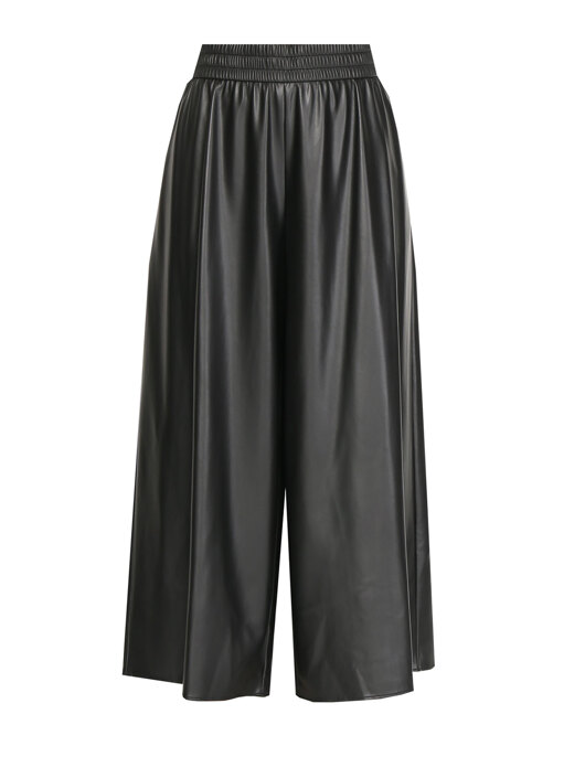 Weekend Max Mara Широкие брюки из экокожи