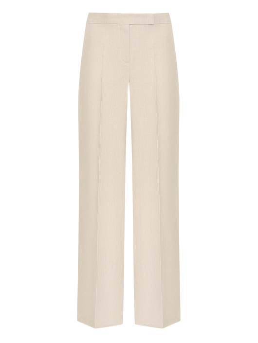 Max Mara Льняные брюки со стрелками