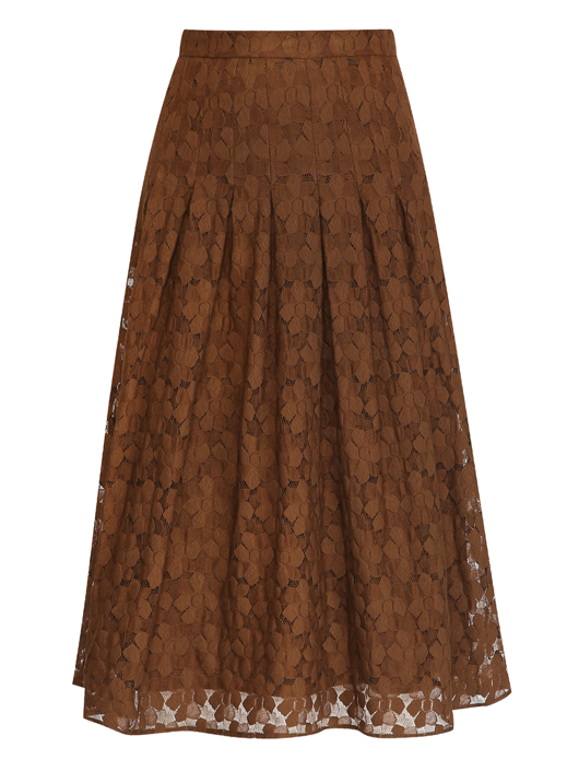 Max Mara Юбка из кружева с подкладом