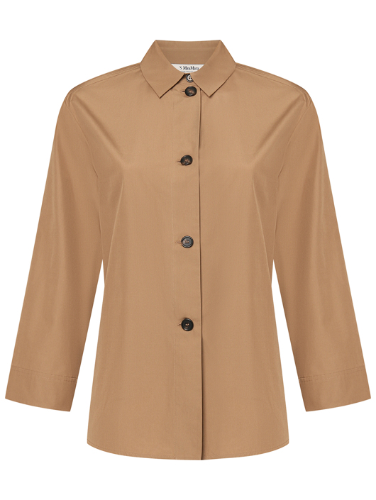Max Mara Блуза из хлопка на пуговицах