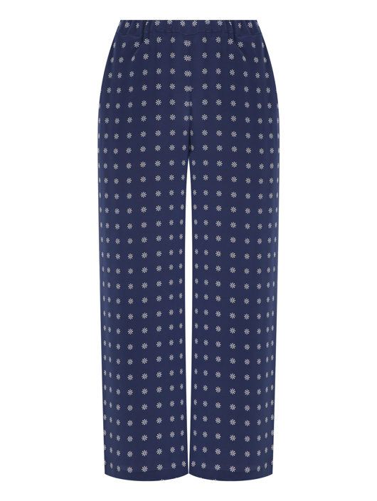 Weekend Max Mara Брюки из шелка с узором
