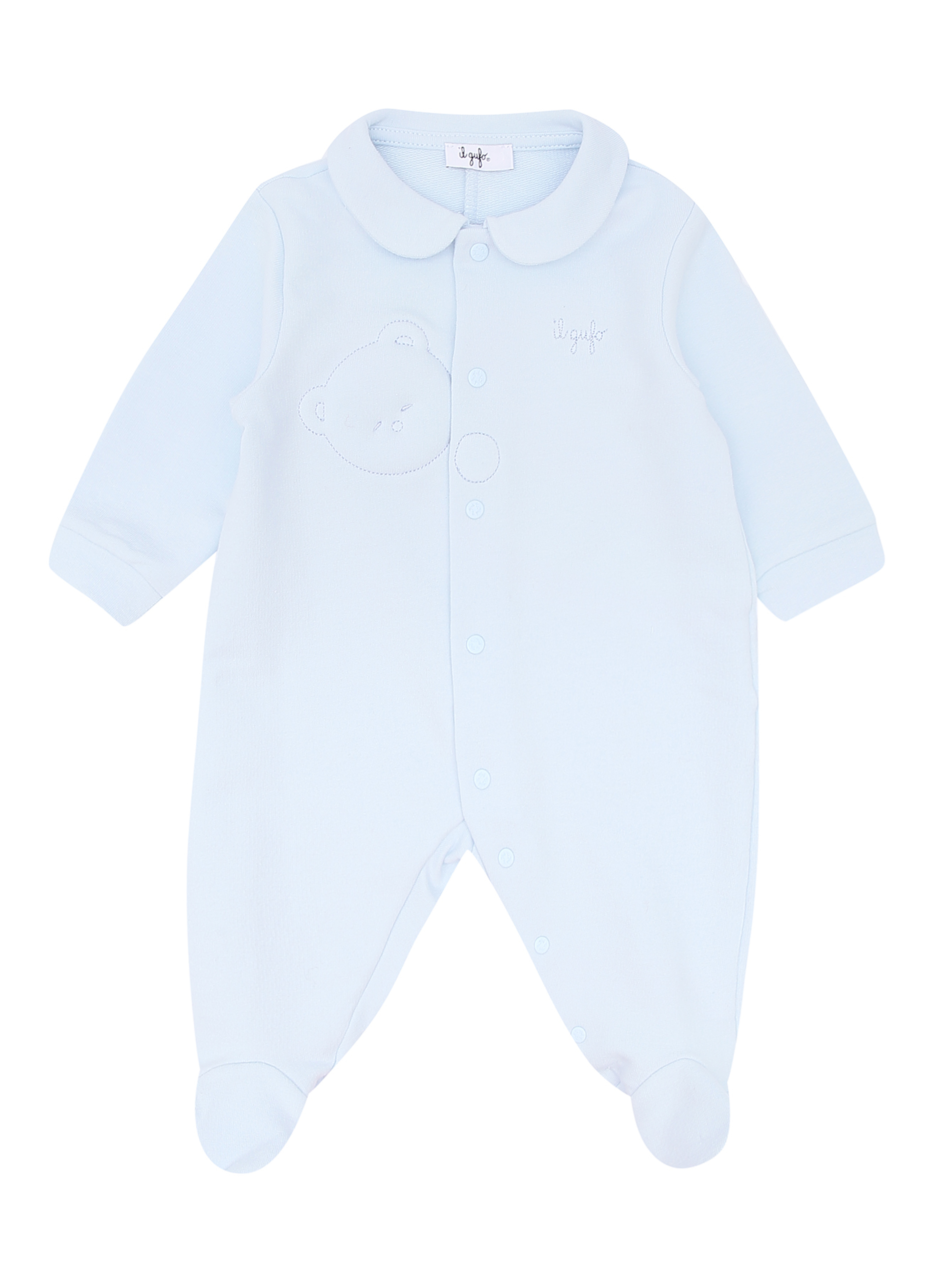 Комбинезон из хлопка с вышивкой