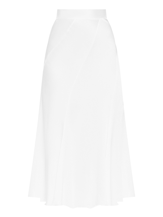Alberta Ferretti Юбка-макси из смесовго шелка