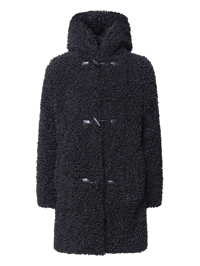 Ermanno Scervino Junior Утепленное пальто с капюшоном