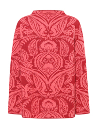 Etro Пончо из шерсти с рисунком