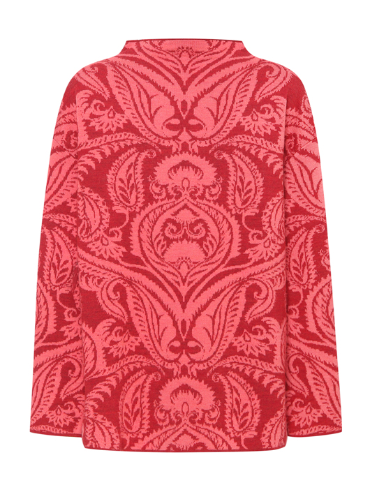 Etro Пончо из шерсти с рисунком