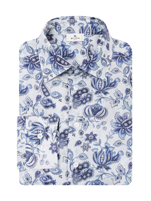 Etro Рубашка из хлопка с узором