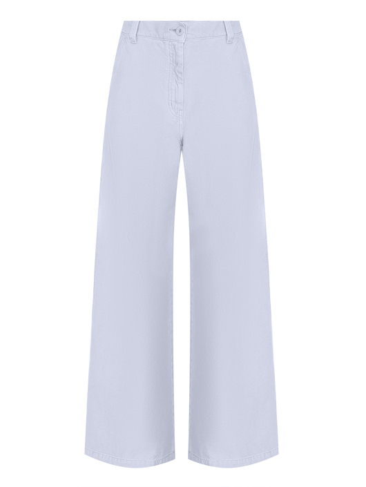 Weekend Max Mara Джинсы широкого кроя из хлопка