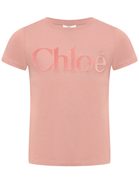 Chloe Футболка из хлопка с логотипом