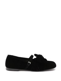 Ermanno Scervino Балетки из бархата