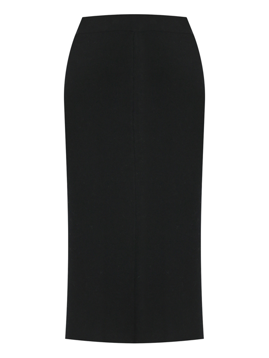 Allude Юбка из шерсти и кашемира на резинке с разрезами