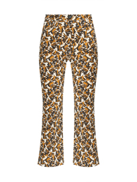 Weekend Max Mara Брюки прямого кроя с цветочным узором