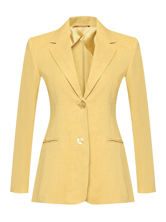 Max Mara Удлиненный жакет из льна
