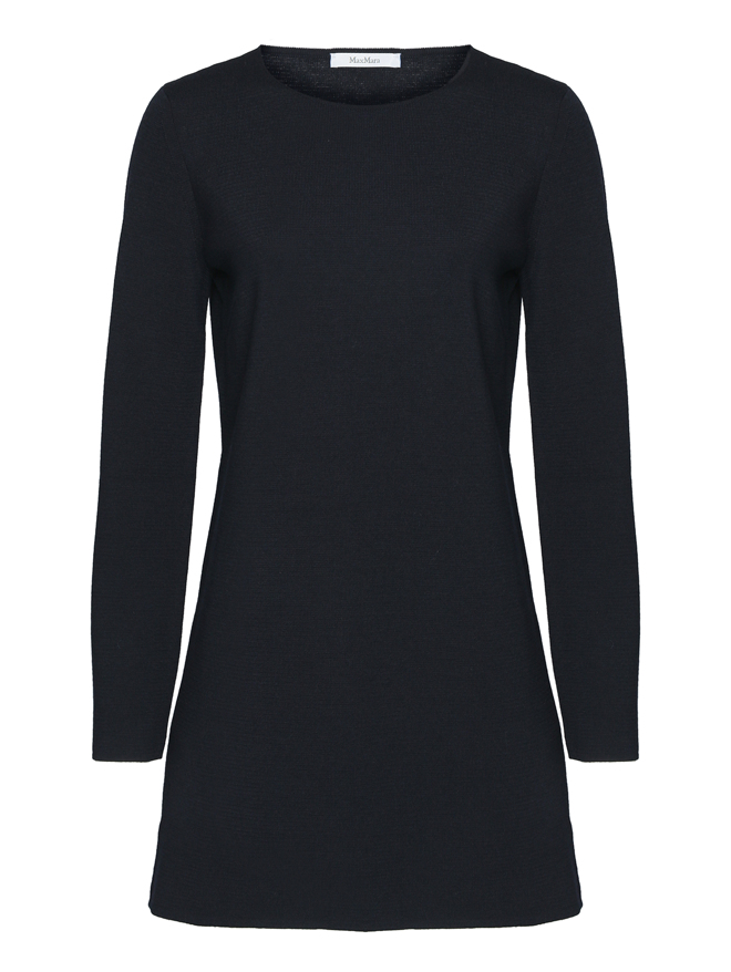 Max Mara Трикотажное платье из шерсти