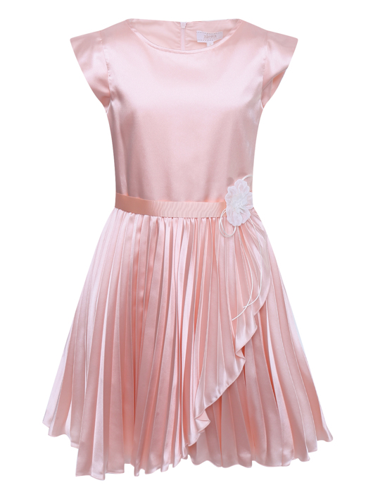 Aletta Couture Платье-мини с юбкой плиссэ