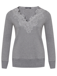 Ermanno Scervino Джемпер с отделкой из кружева