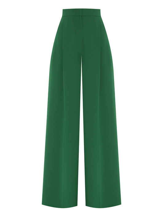 Max Mara Брюки-палаццо на высокой посадке