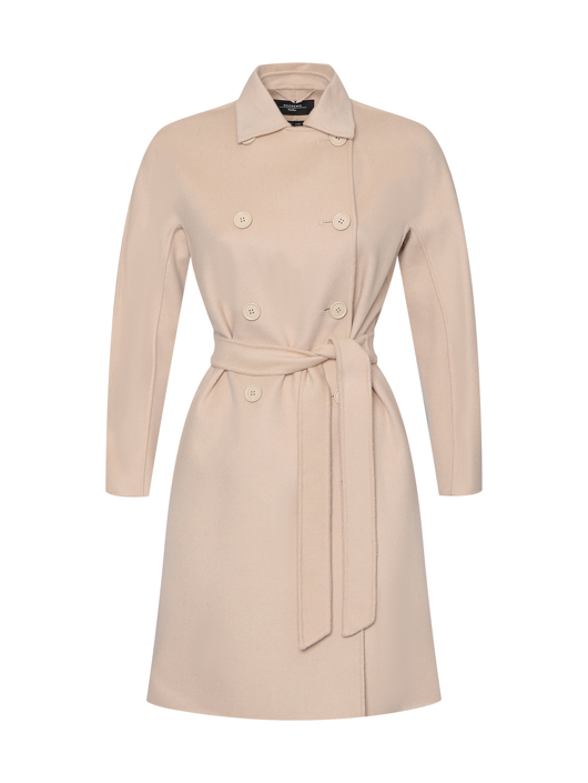 Weekend Max Mara Двубортное пальто с поясом