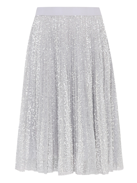 Ermanno Scervino Junior Юбка из пайеток на резинке
