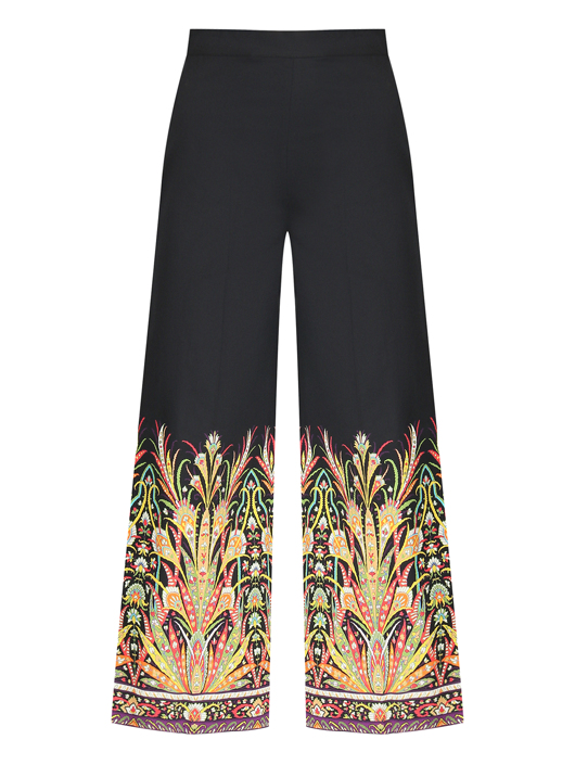 Etro Широкие брюки с узором