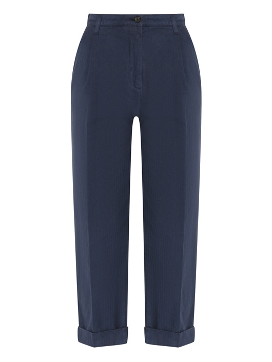 Etro Брюки из хлопка с защипами