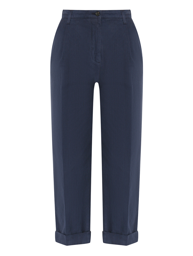 Etro Брюки из хлопка с защипами
