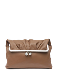 Weekend Max Mara Сумка из кожи на ремне и цепочке