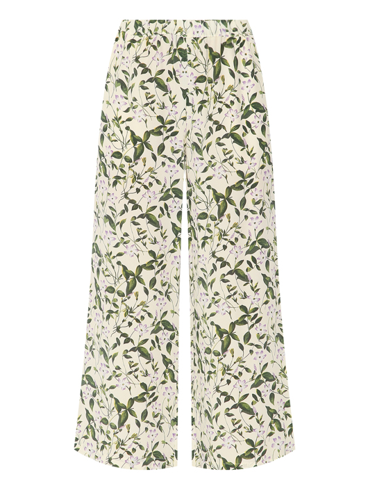 Weekend Max Mara Брюки из шелка с узором