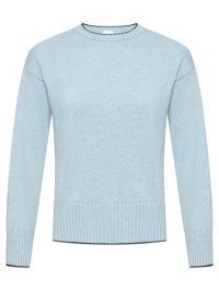 Eleventy Джемпер из кашемира с контрастной отделкой