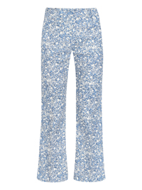 Weekend Max Mara Брюки-клеш из хлопка с узором