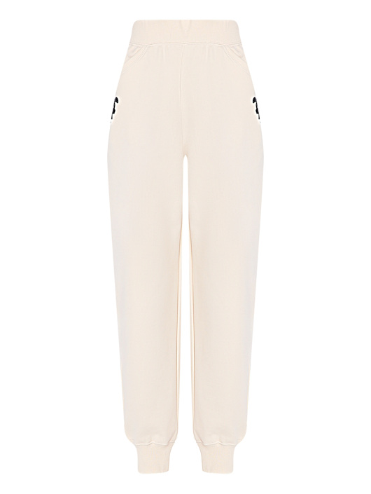 Ermanno Scervino Брюки из хлопка на резинке