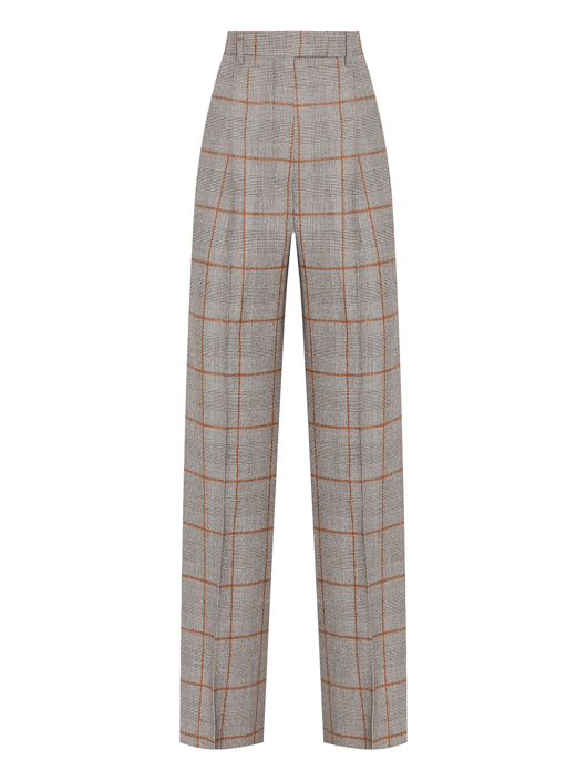 Max Mara Брюки-палаццо на высокой посадке