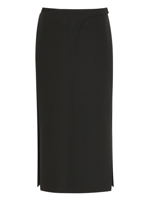 Sportmax Юбка-макси с разрезами