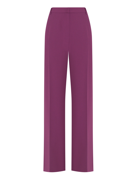 Weekend Max Mara Брюки широкого кроя однотонные