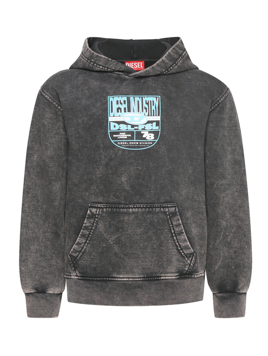 Diesel Толстовка из хлопка с капюшоном