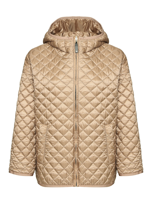 Max Mara Стеганая куртка с капюшоном
