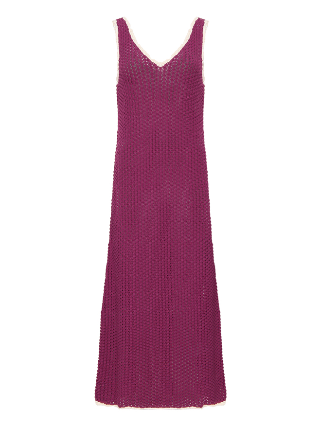 Weekend Max Mara Трикотажное платье крупной вязки
