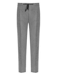 LARDINI Брюки из шерсти с узором