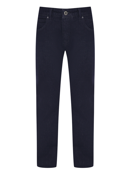 Emporio Armani Прямые однотонные джинсы