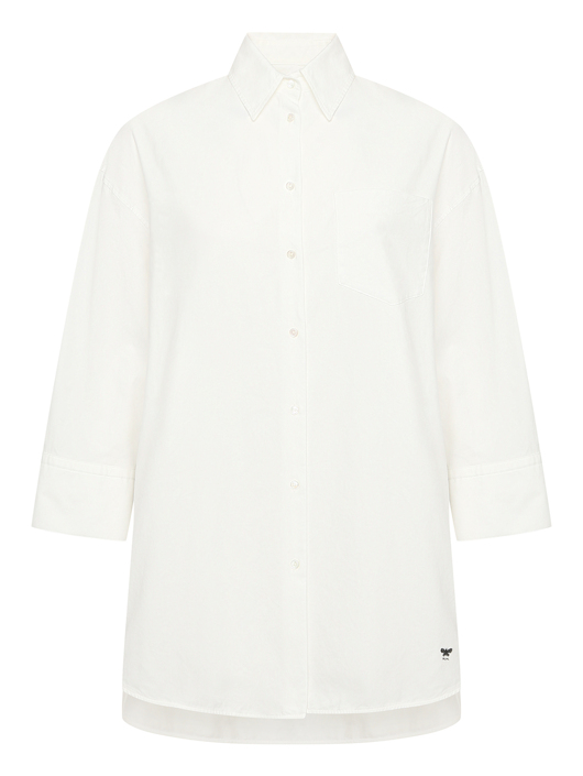 Weekend Max Mara Удлиненная рубашка из хлопка