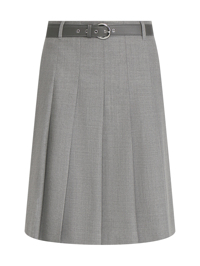 Max Mara Юбка в складку с ремнем