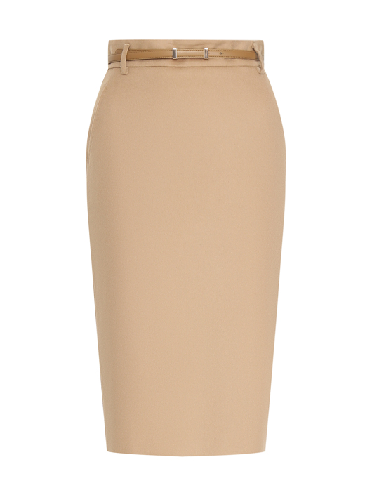 Max Mara Юбка-карандаш с ремнем
